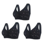 🔥Pay 1 Get 3(3packs)🔥Design for Senior Front Closure Cotton Bra-FREE SHIPPING