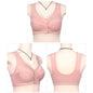 🔥Pay 1 Get 3(3packs)🔥Design for Senior Front Closure Cotton Bra-FREE SHIPPING