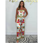 🔥New Arrival 60% OFF⚡50K+ SOLD!💝Spaghetti Strap Printed Top & Loose Women's Pants 2-Piece Set