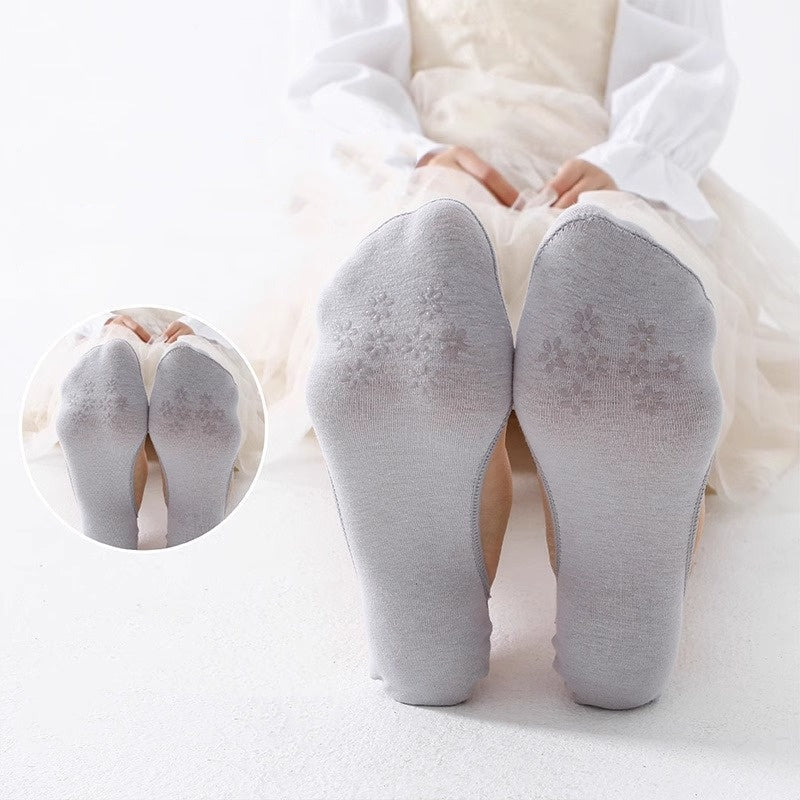 Women's Lace No-Show Non-Slip Socks