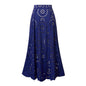 Women’s Sexy One Piece Swimsuit with Matching Swim Long Skirt
