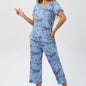 🎁Hot Sale 50% OFF⏳Women's Printed Top & Pants Sleepwear Set