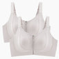 Women's Anti-Sag Front Zipper Bra