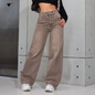 ✨ 50% OFF NOW! 👖Women's High-Waisted Straight Leg Jeans – Elongate & Perfect Fit! 🤎